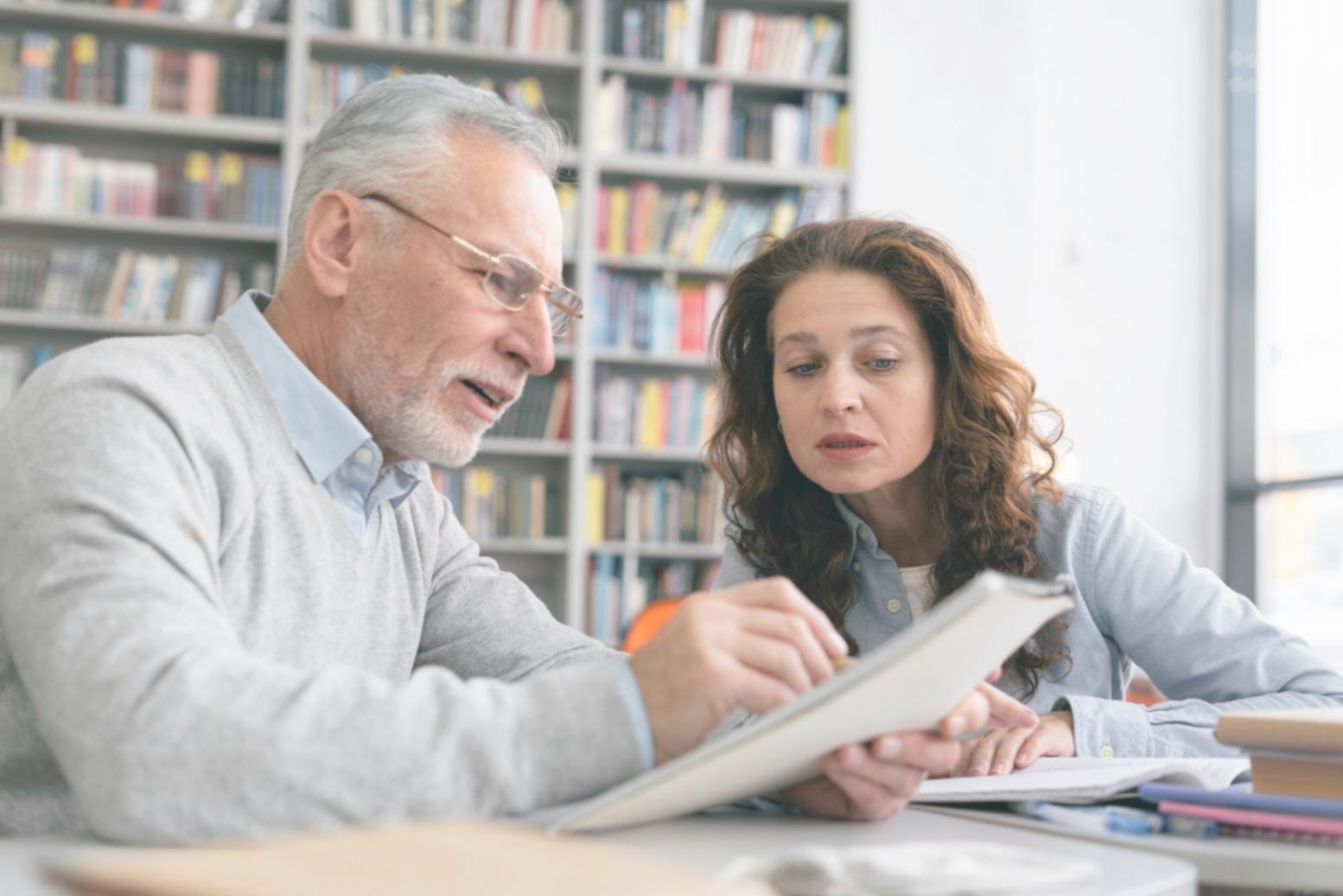 Long-term investment planning session